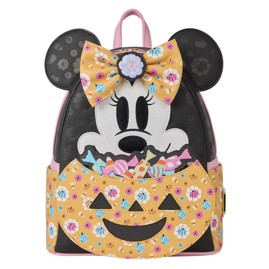 Loungefly Minnie Candy Pumpkin Mini Backpack (203)
