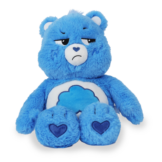 Warmies Weighted Plush Blue Grumpy Bear Carebear