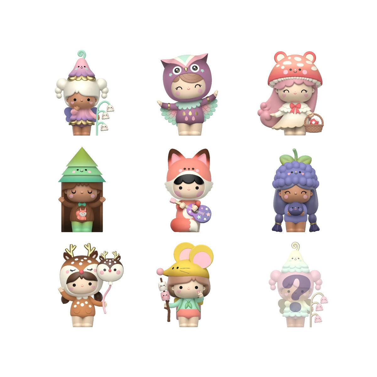 Momiji Doll Single Blind Box Vinyl Message Dolls Sugar Plum Wood
