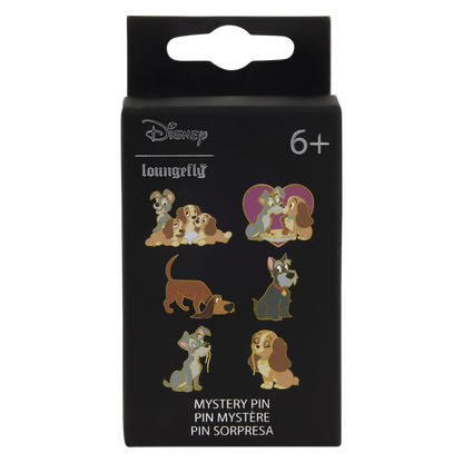 Loungefly Lady and the Tramp Mystery Box Pin