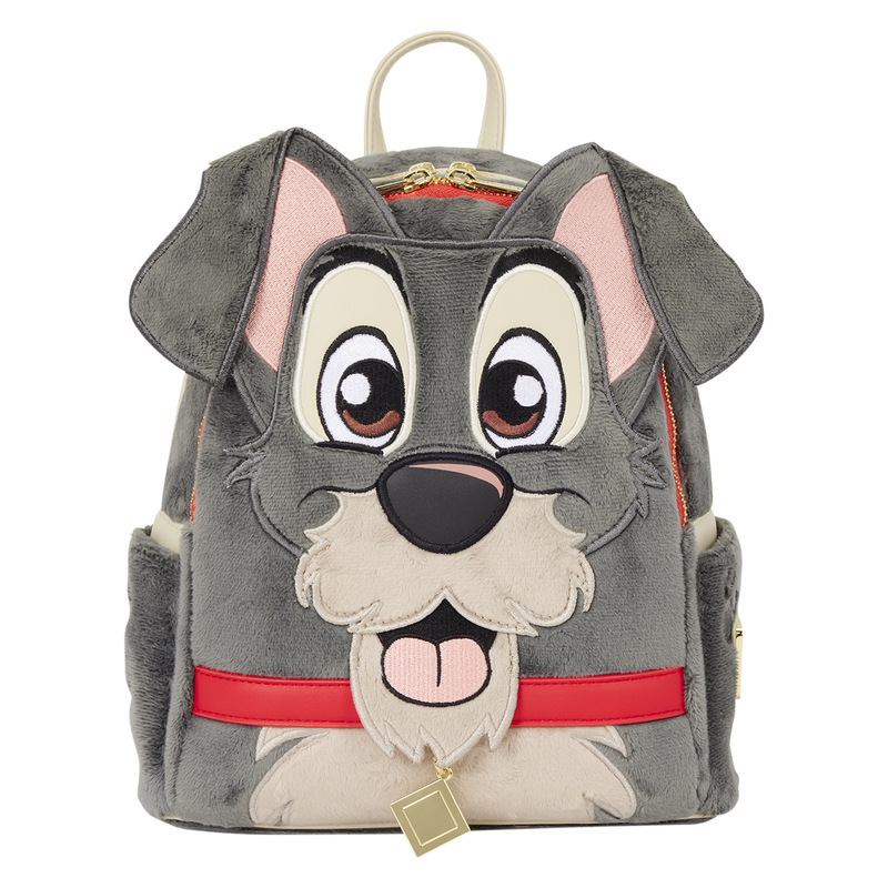 Loungefly Lady and the Tramp Plush Cosplay Mini Backpack