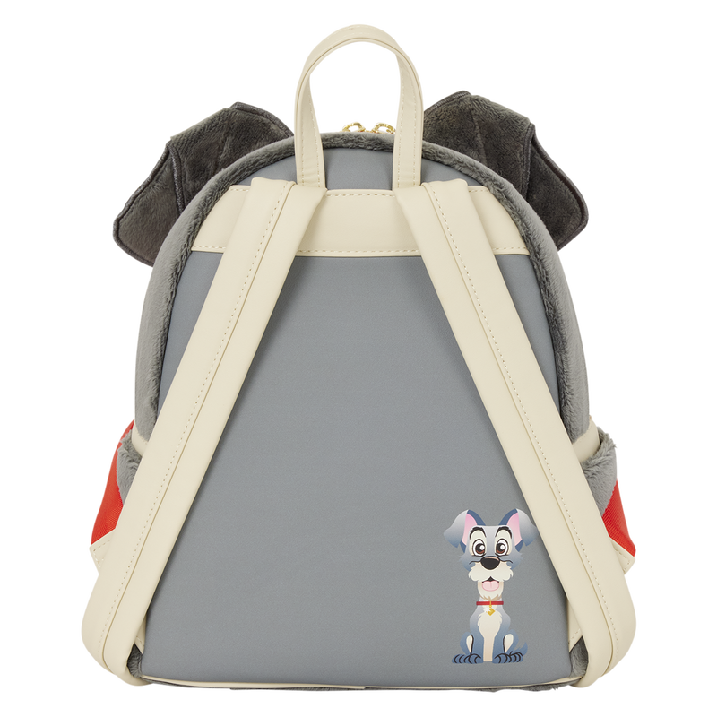 Loungefly Lady and the Tramp Plush Cosplay Mini Backpack