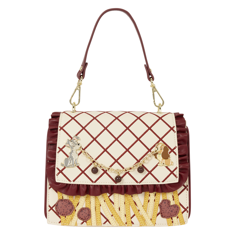 Loungefly Lady and the Tramp Spaghetti Crossbody Bag