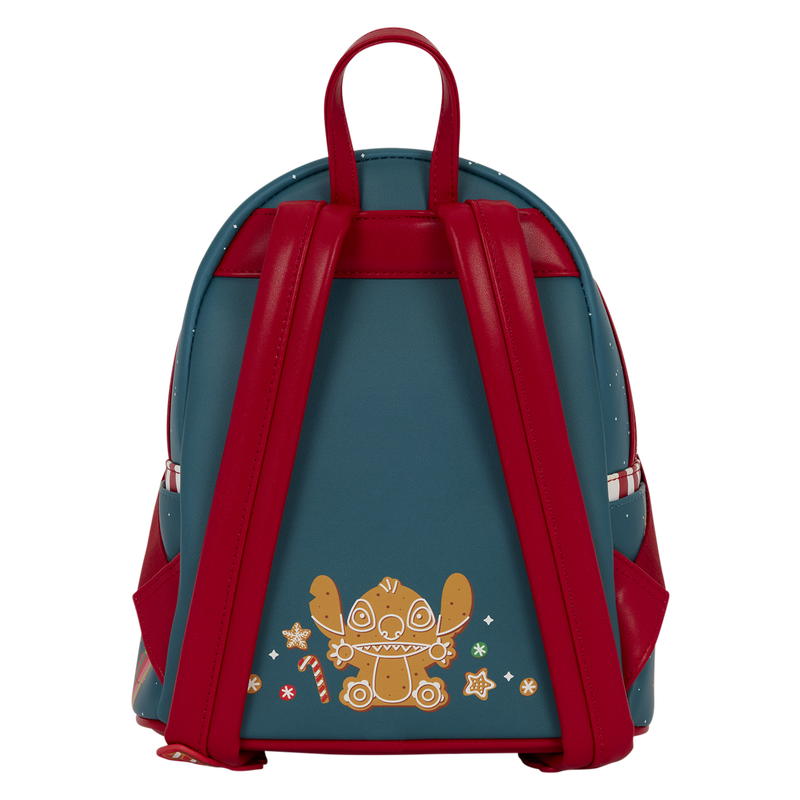Loungefly Lilo & Stitch Ohana Holiday Light Up Mini Backpack