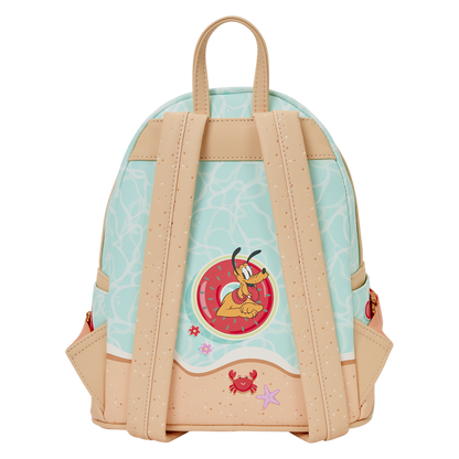 Loungefly Mickey and Minnie Beach Fun Mini Backpack