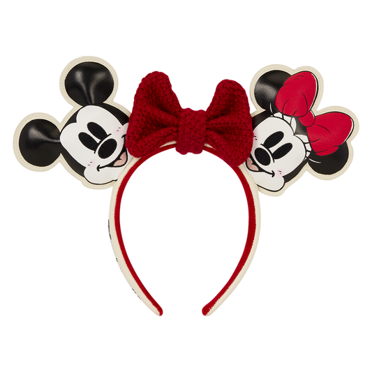 Loungefly Mickey & Friends Holiday Snow Headband PRE ORDER