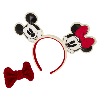 Loungefly Mickey & Friends Holiday Snow Headband PRE ORDER