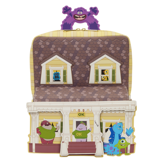 Loungefly Monsters University Oozma Kappa House Figural Mini Backpack