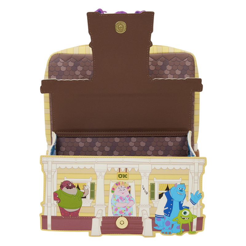 Loungefly Monsters University Oozma Kappa House Figural Mini Backpack