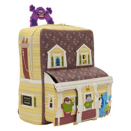 Loungefly Monsters University Oozma Kappa House Figural Mini Backpack