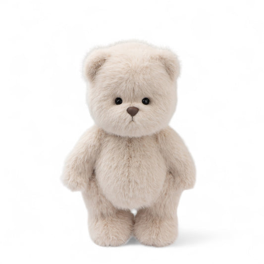 Teddy Tales Lina Bear Long Hair Milk Tea 30cm