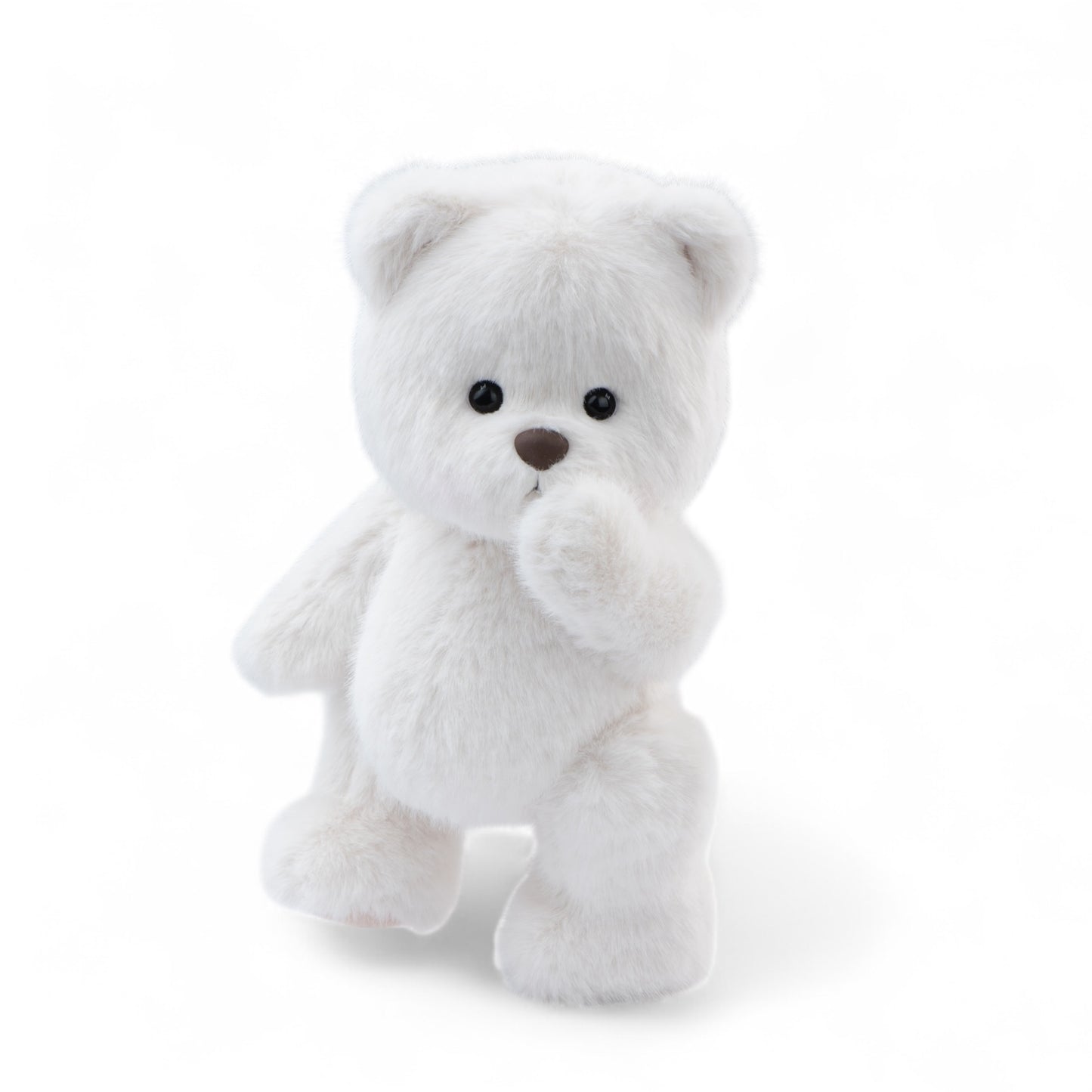 Teddy Tales Lina Bear Long Hair White 30cm