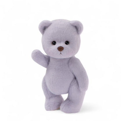Teddy Tales Lina Bear Purple/Grey 30cm
