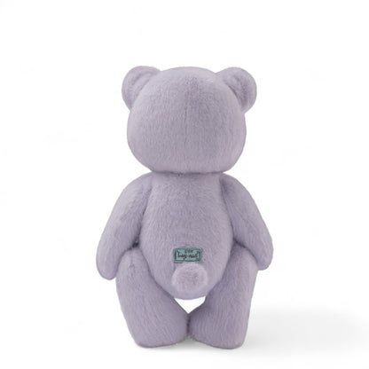 Teddy Tales Lina Bear Purple/Grey 30cm