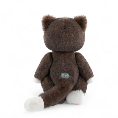 Teddy Tales Lina Cat Brown & White 30cm
