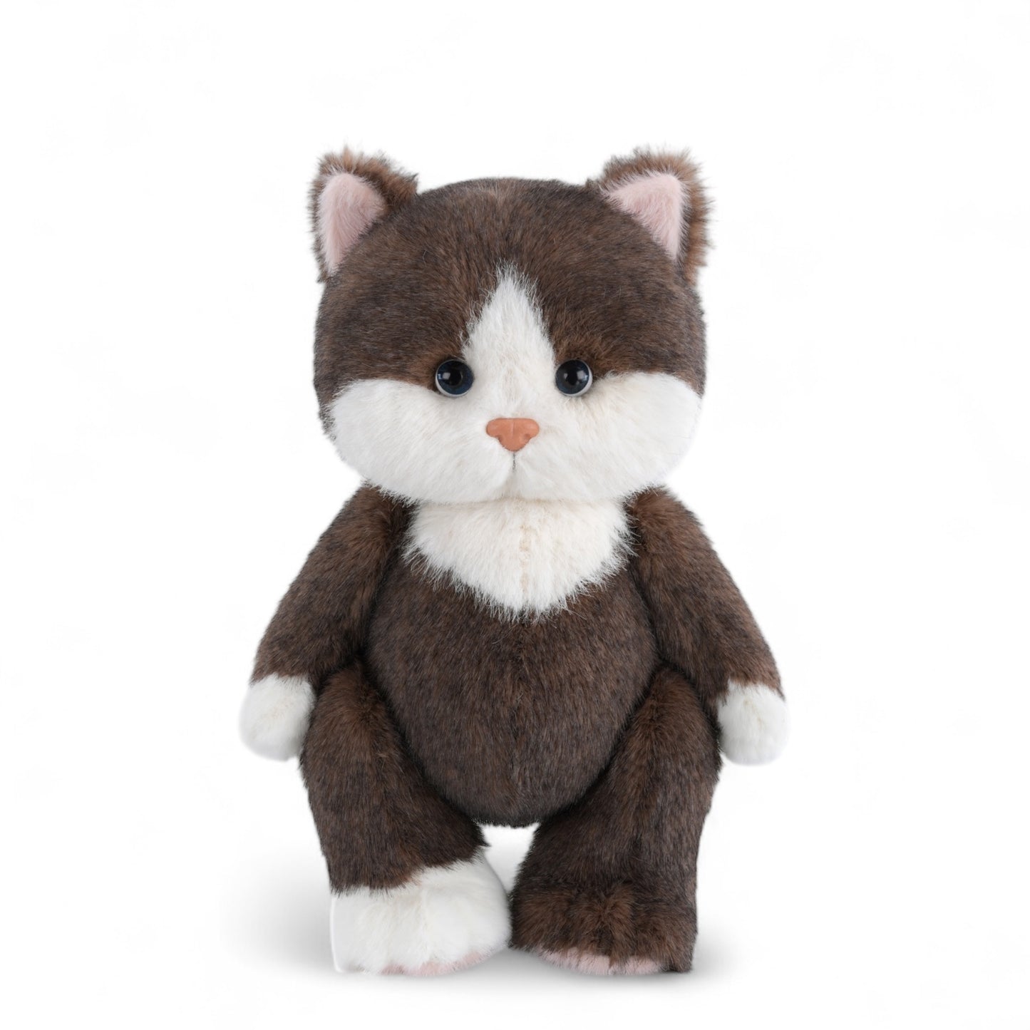 Teddy Tales Lina Cat Brown & White 30cm