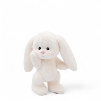 Teddy Tales Lina Lop Ear White Bunny 15cm (PRE ORDER)