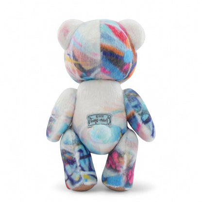 Teddy Tales Lina Bear Artist Graffiti Print 30cm