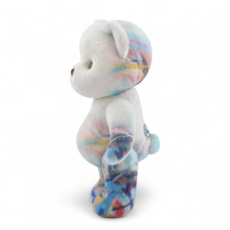 Teddy Tales Lina Bear Artist Graffiti Print 30cm
