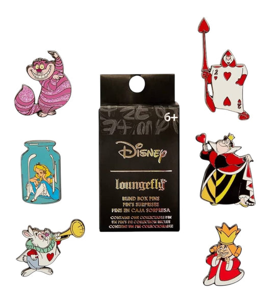 Loungefly Enamel Pin Alice in Wonderland ONE SUPPLIED