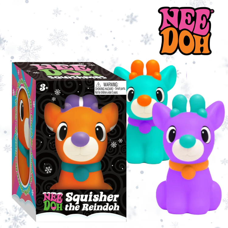 NeeDoh Squisher the Reindoh