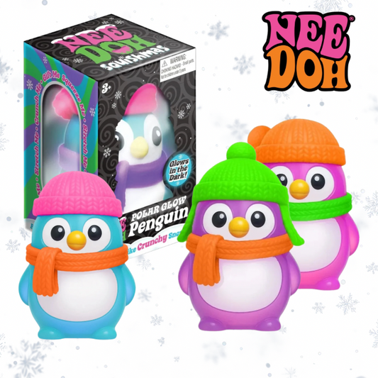 NeeDoh Polar Glow Penguin