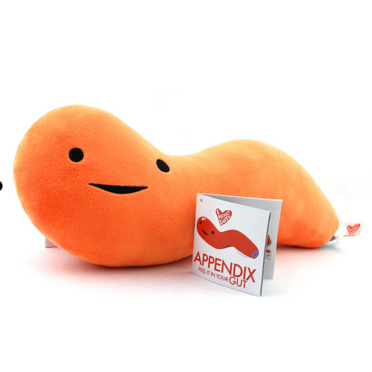 Appendix Plushie Get Well - Feel It In Your Gut - I HEART GUTS