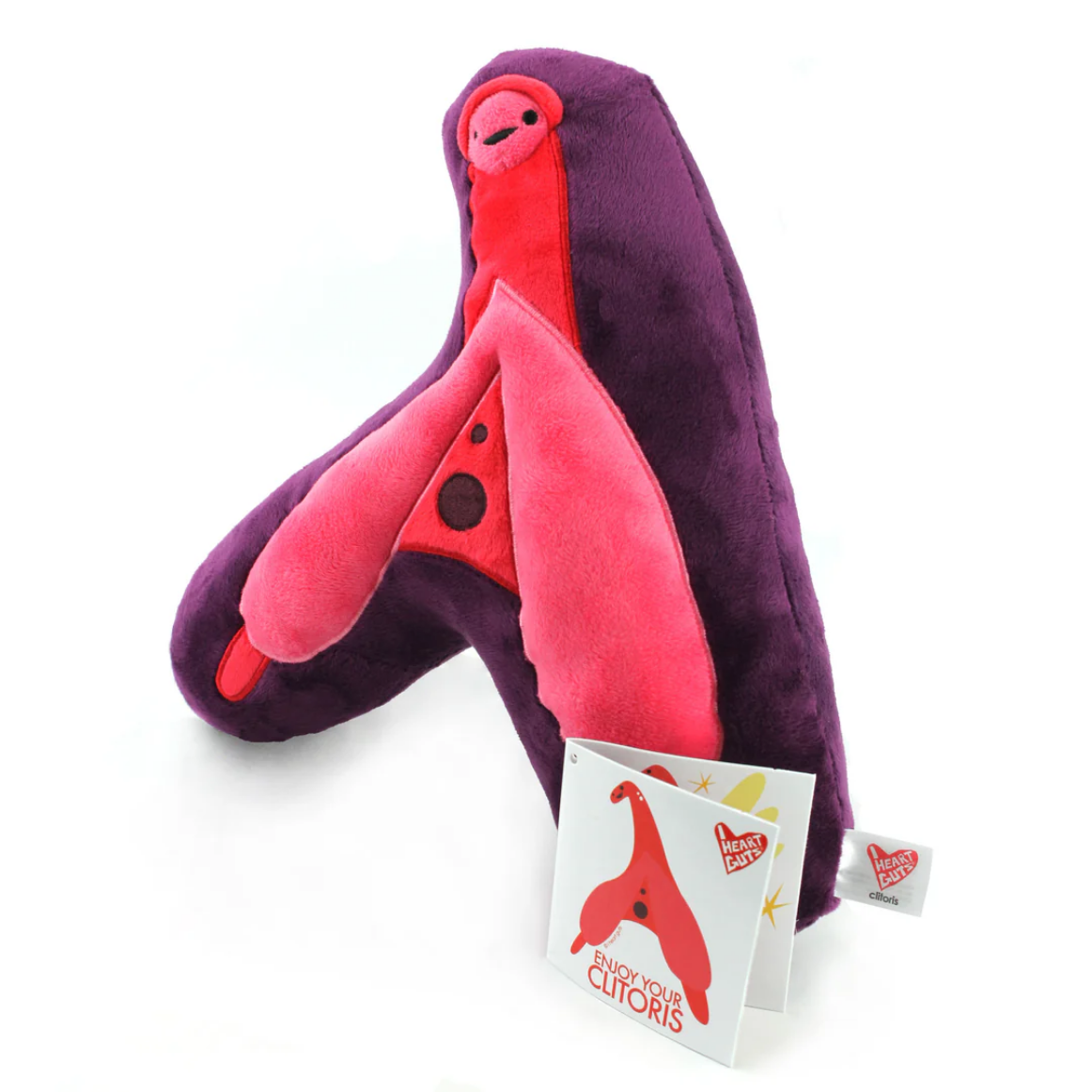Clitoris Plush Toy - Enjoy Your Clitoris Organ - I HEART GUTS