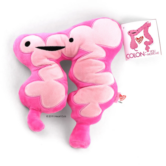 Colon Plushie - You Move Me - I HEART GUTS