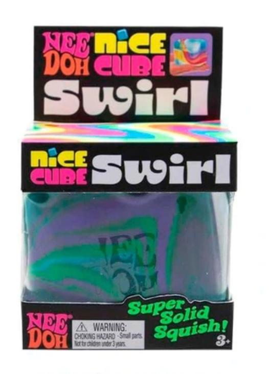 NeeDoh Swirl Nice Cube - IN STOCK NOW