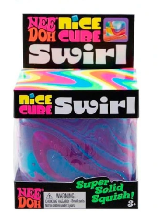 NeeDoh Swirl Nice Cube - IN STOCK NOW