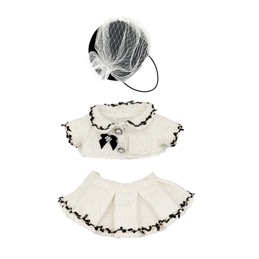 Teddy Tales Princess White Dress Outfit 20cm