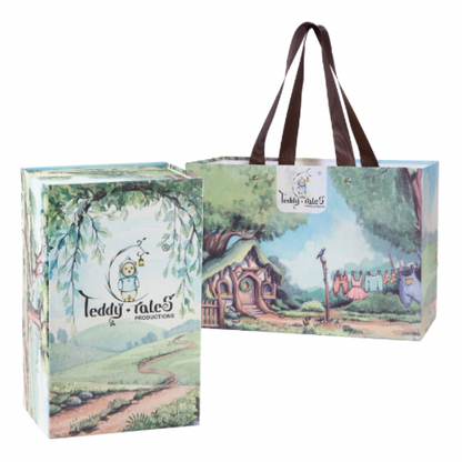 Teddy Tales Lina Lop Ear White Bunny 15cm (PRE ORDER)