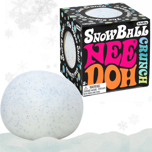 NeeDoh Snow Ball Crunch IN STOCK NOW