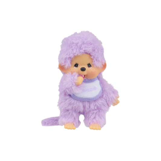 Mini Lilac Purple Monchhichi 12cm