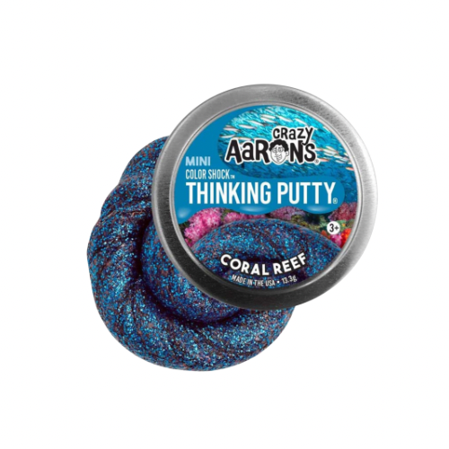 Crazy Aaron's Thinking Putty Coral Reef Mini Tin
