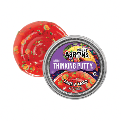 Crazy Aaron's Thinking Putty Take a Taco Mini Tin