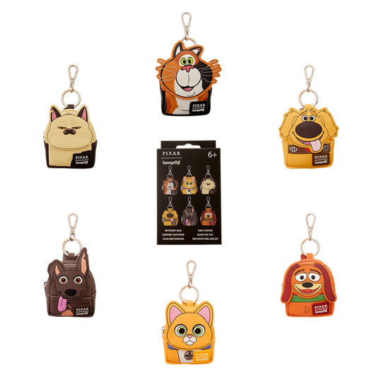 Loungefly Disney Pixar Cats & Dogs Bag Charm