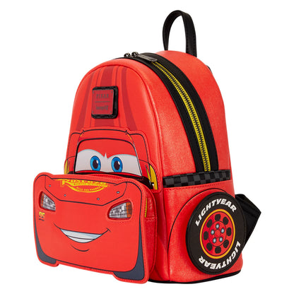 Loungefly Pixar Cars Lightening McQueen Light Up Mini Backpack PRE-ORDER