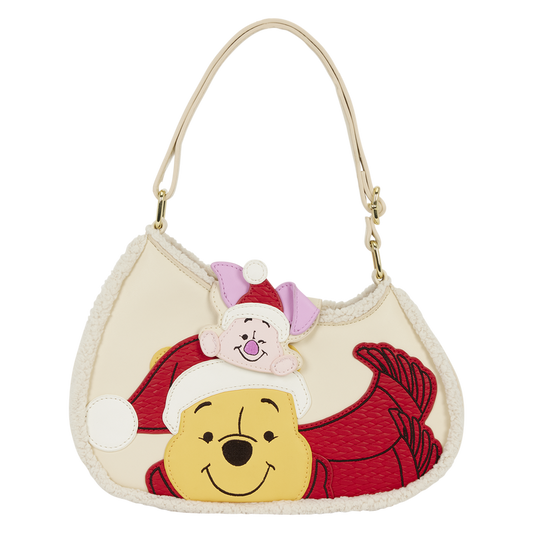 Loungefly Winnie the Pooh and Piglet Holiday Crossbody Bag PRE ORDER