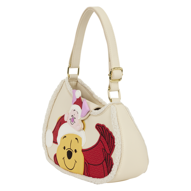 Loungefly Winnie the Pooh and Piglet Holiday Crossbody Bag PRE ORDER