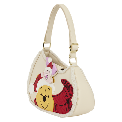 Loungefly Winnie the Pooh and Piglet Holiday Crossbody Bag PRE ORDER