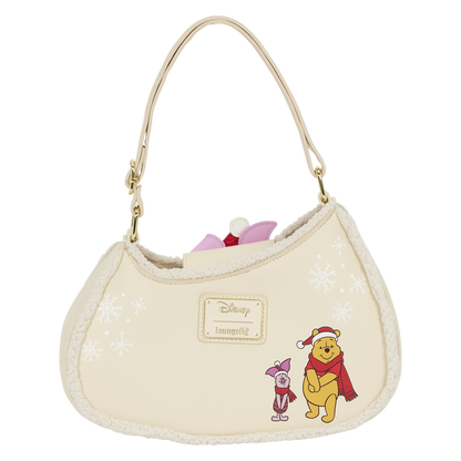 Loungefly Winnie the Pooh and Piglet Holiday Crossbody Bag PRE ORDER