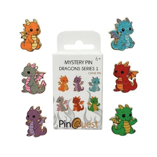 PinQuest Enamel Pin Dragon Series 1