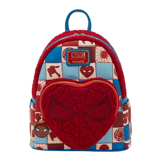 Loungefly Marvel Spiderman Heart Mini Backpack (267)