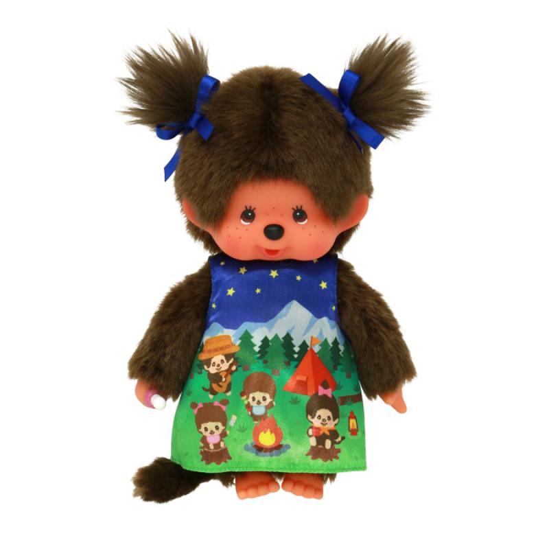 Camping Girl Monchhichi 20cm