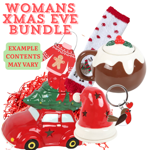 Christmas Ladies Gift Bundle includes Oil Burner, Mug, Socks and lots more!