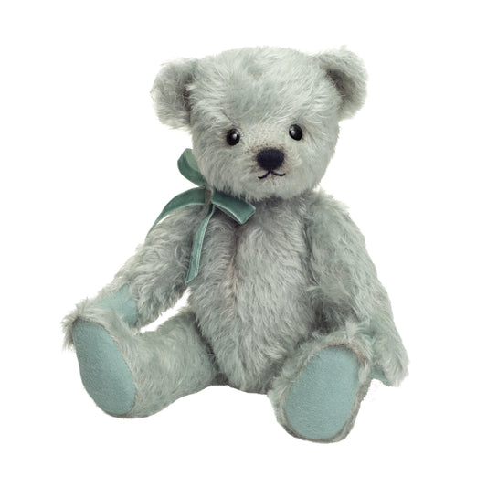 Teddy Hermann Mohair Bear Antique Blue Bear 33cm