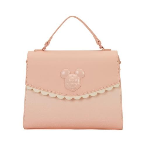 Loungefly Mickey and Friends Pink Ombre Crossbody Bag (323)
