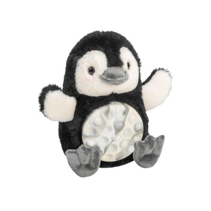 Poppykins Fidget Plush Toy with Pop Belly - Soft Sensory Stuffed Animal